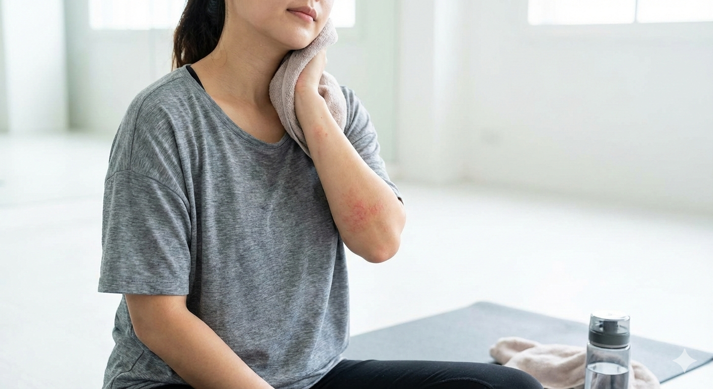 Eczema After Intense Exercise